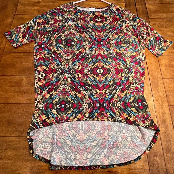 Two Dif. Women's Tops Sz Small & XXS LuLaRoe Short Sleeve Pullover S1030-.01 - Picture 7 of 10